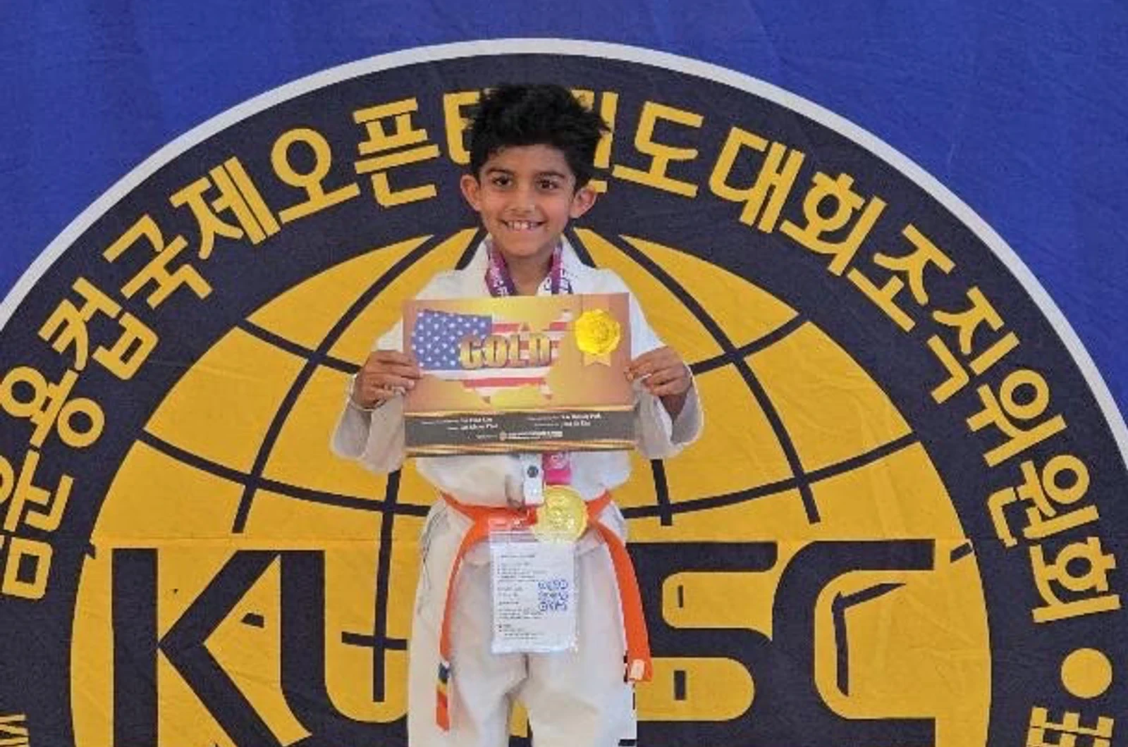 Kids martial arts class at Challenge TaeKwonDo