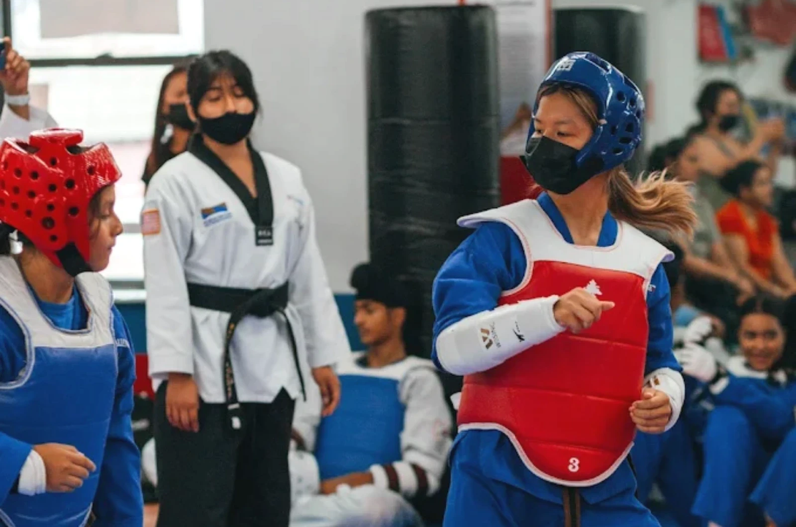 Taekwondo training at Challenge TaeKwonDo