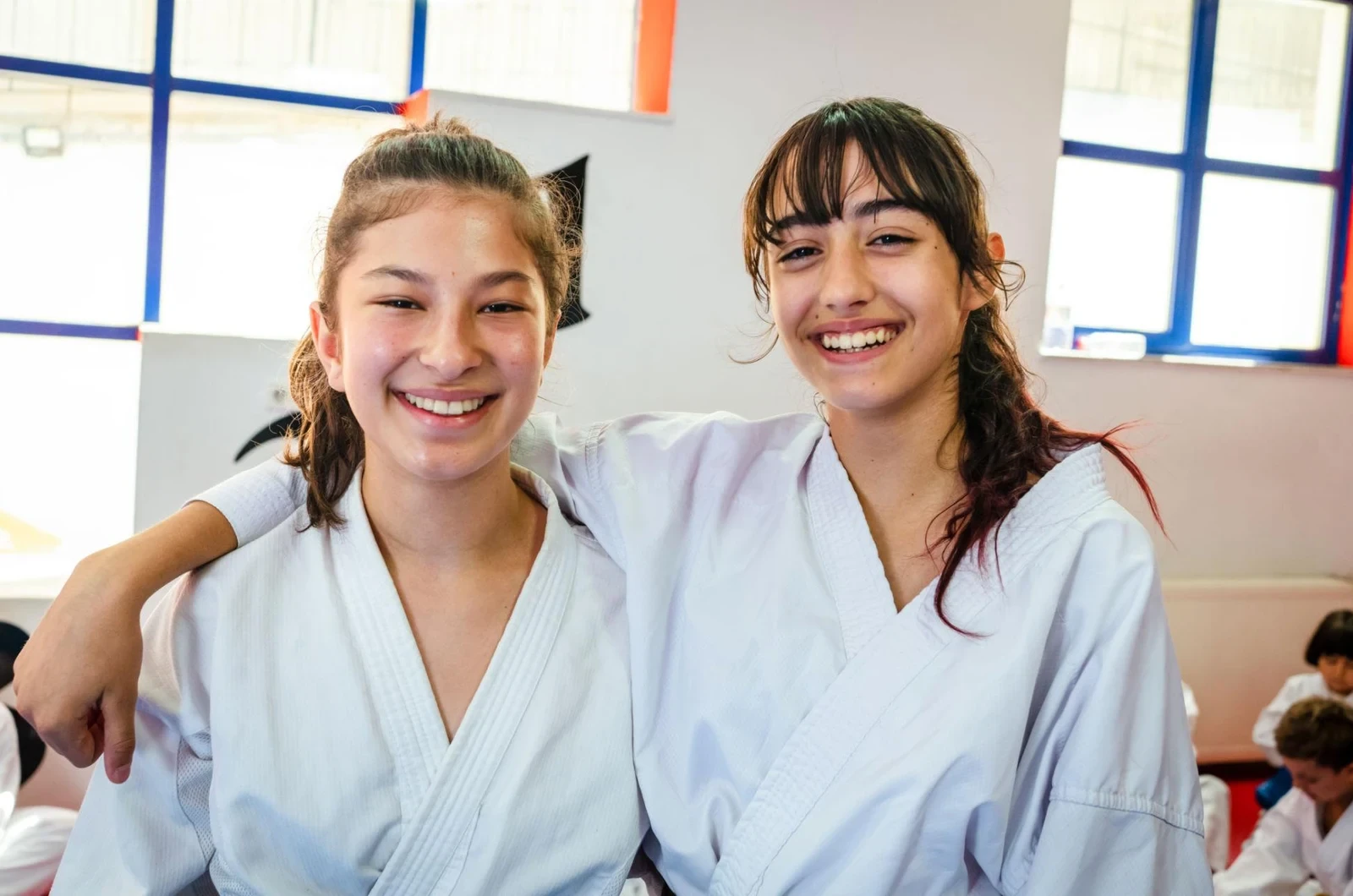 Teen martial arts class at Challenge TaeKwonDo